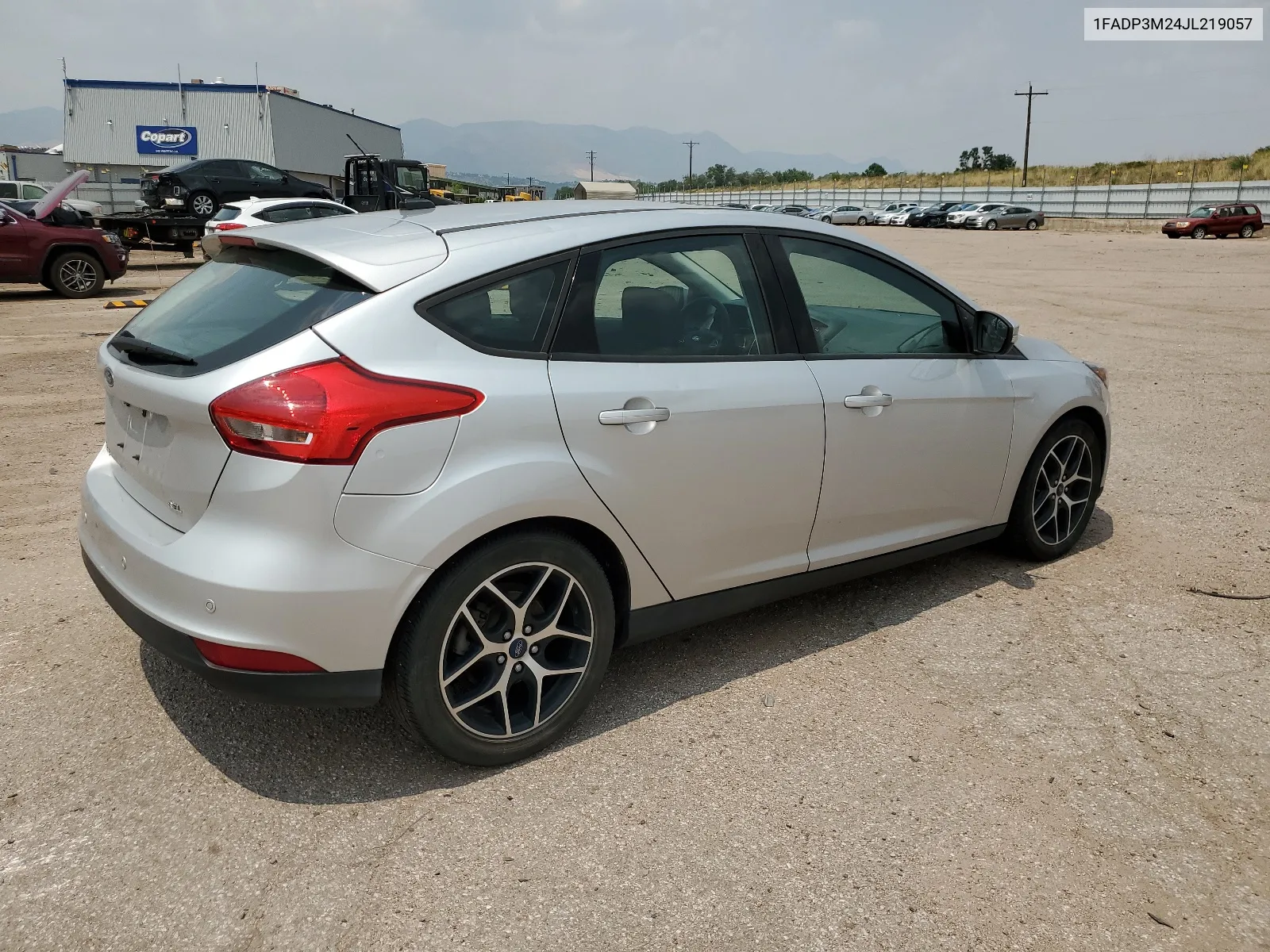 2018 Ford Focus Sel VIN: 1FADP3M24JL219057 Lot: 64057684