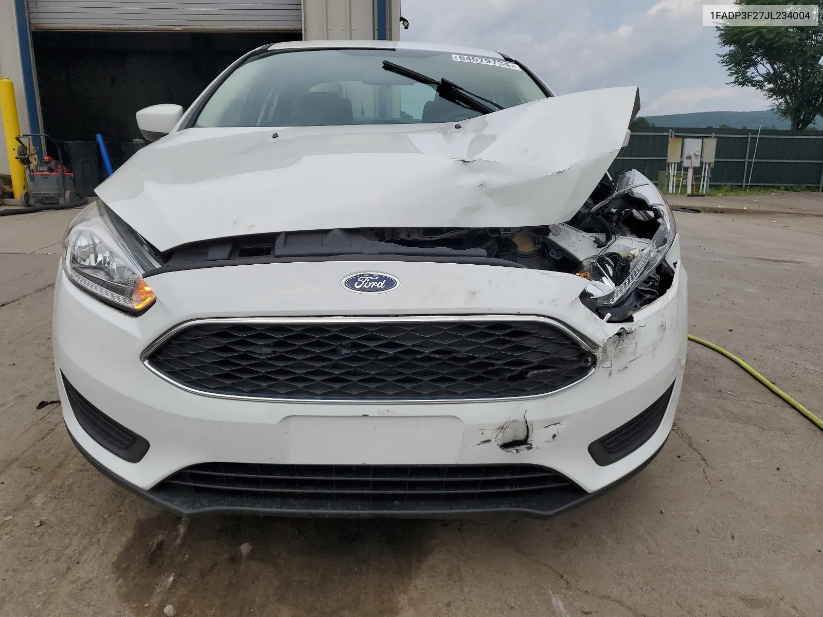 2018 Ford Focus Se VIN: 1FADP3F27JL234004 Lot: 64679734