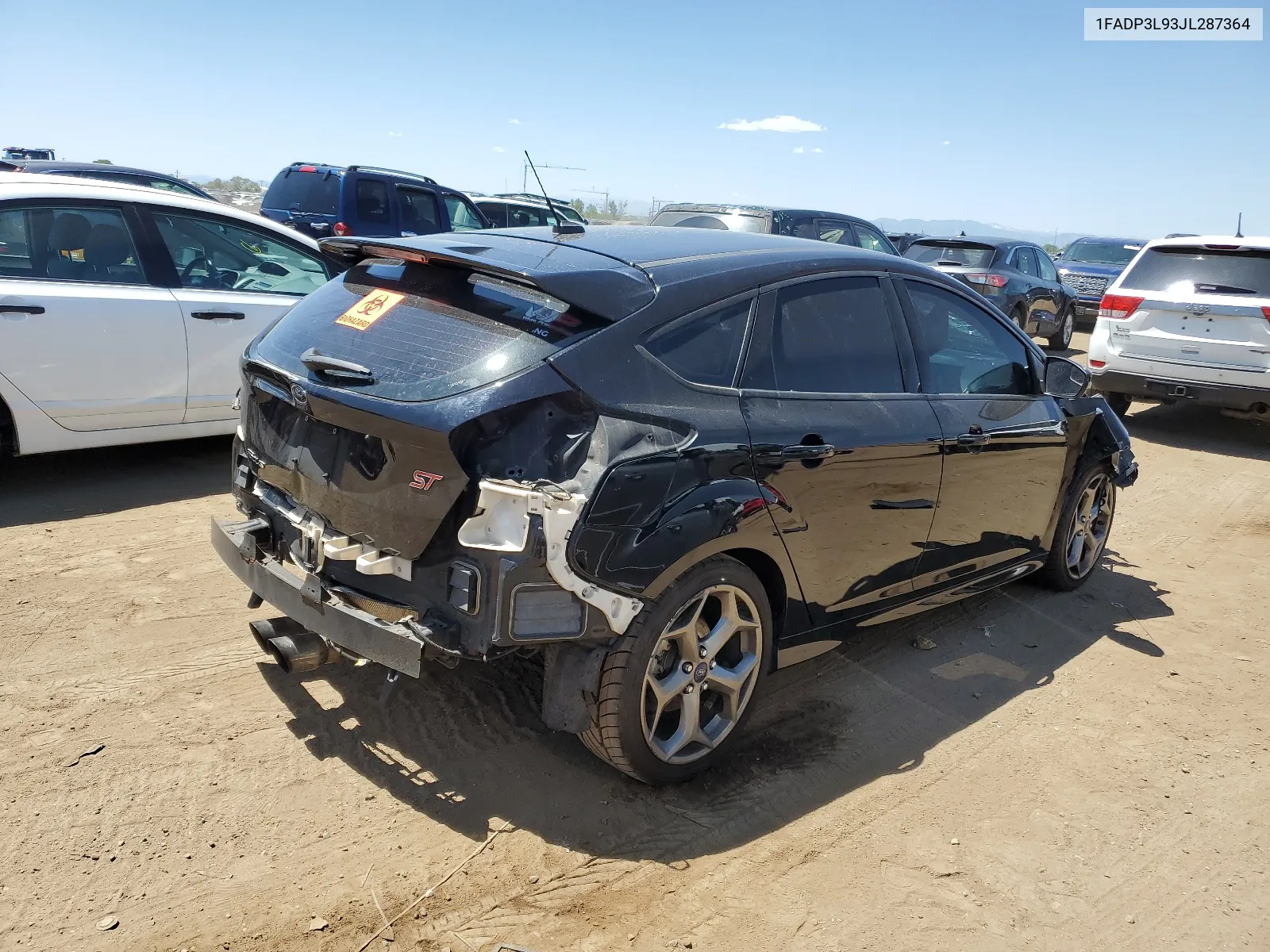 1FADP3L93JL287364 2018 Ford Focus St