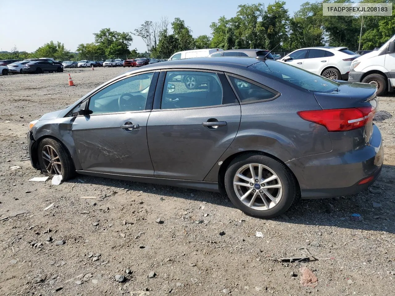 2018 Ford Focus Se VIN: 1FADP3FEXJL208183 Lot: 65012194