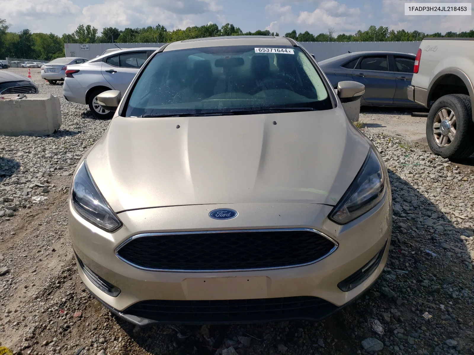 2018 Ford Focus Sel VIN: 1FADP3H24JL218453 Lot: 65371644