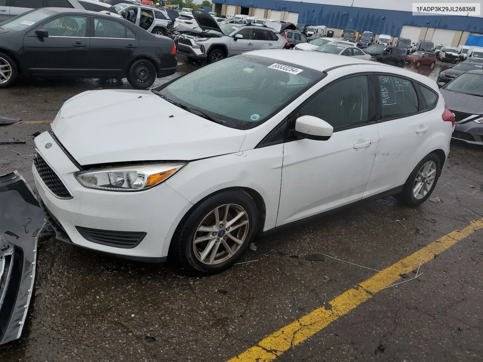 2018 Ford Focus Se VIN: 1FADP3K29JL268368 Lot: 65533254