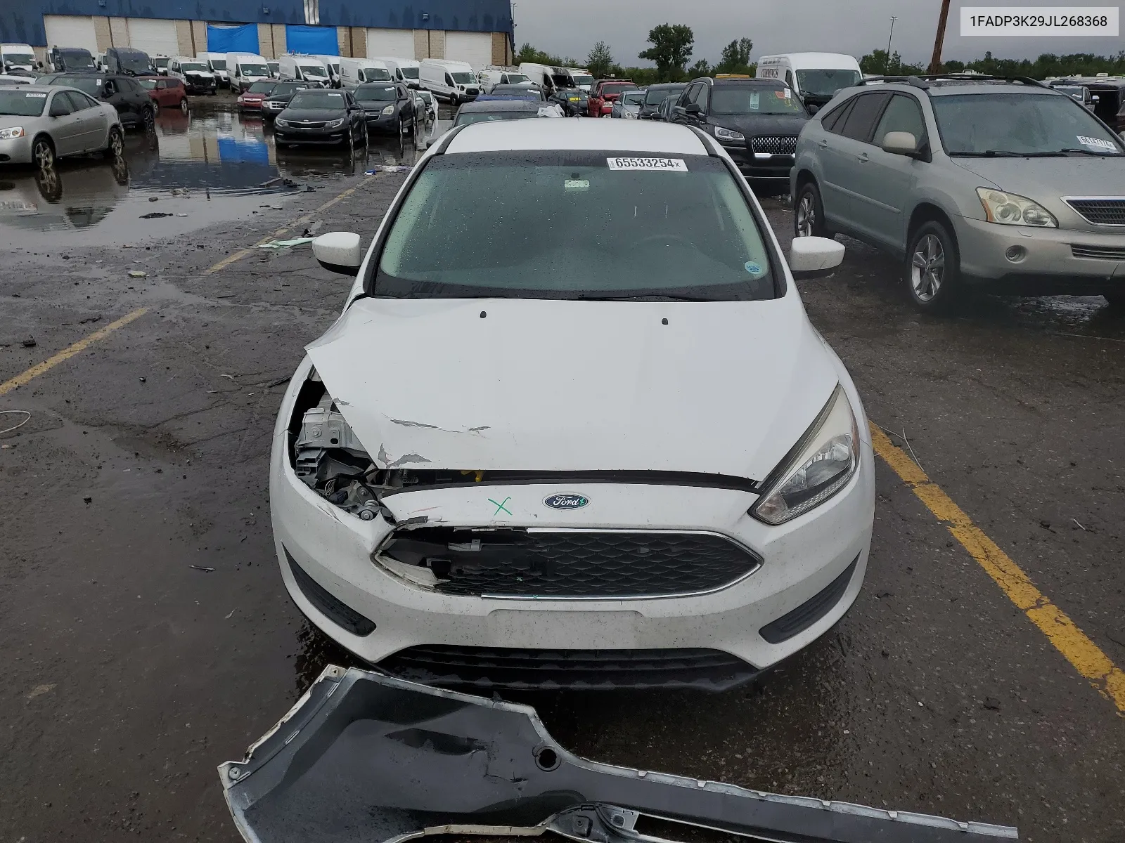 2018 Ford Focus Se VIN: 1FADP3K29JL268368 Lot: 65533254