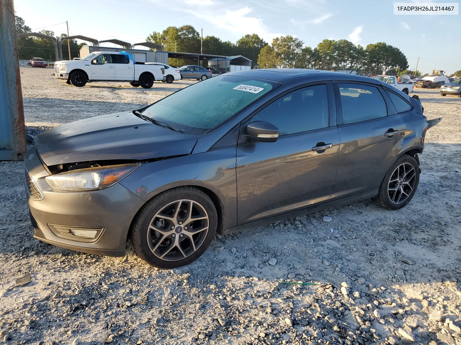 1FADP3H26JL214467 2018 Ford Focus Sel