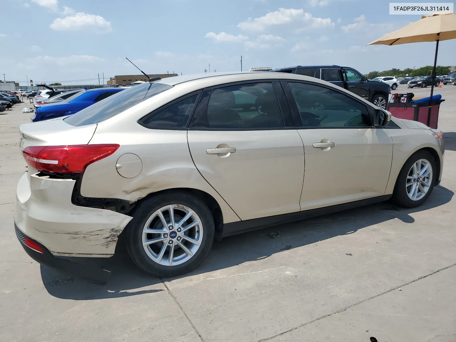 1FADP3F26JL311414 2018 Ford Focus Se