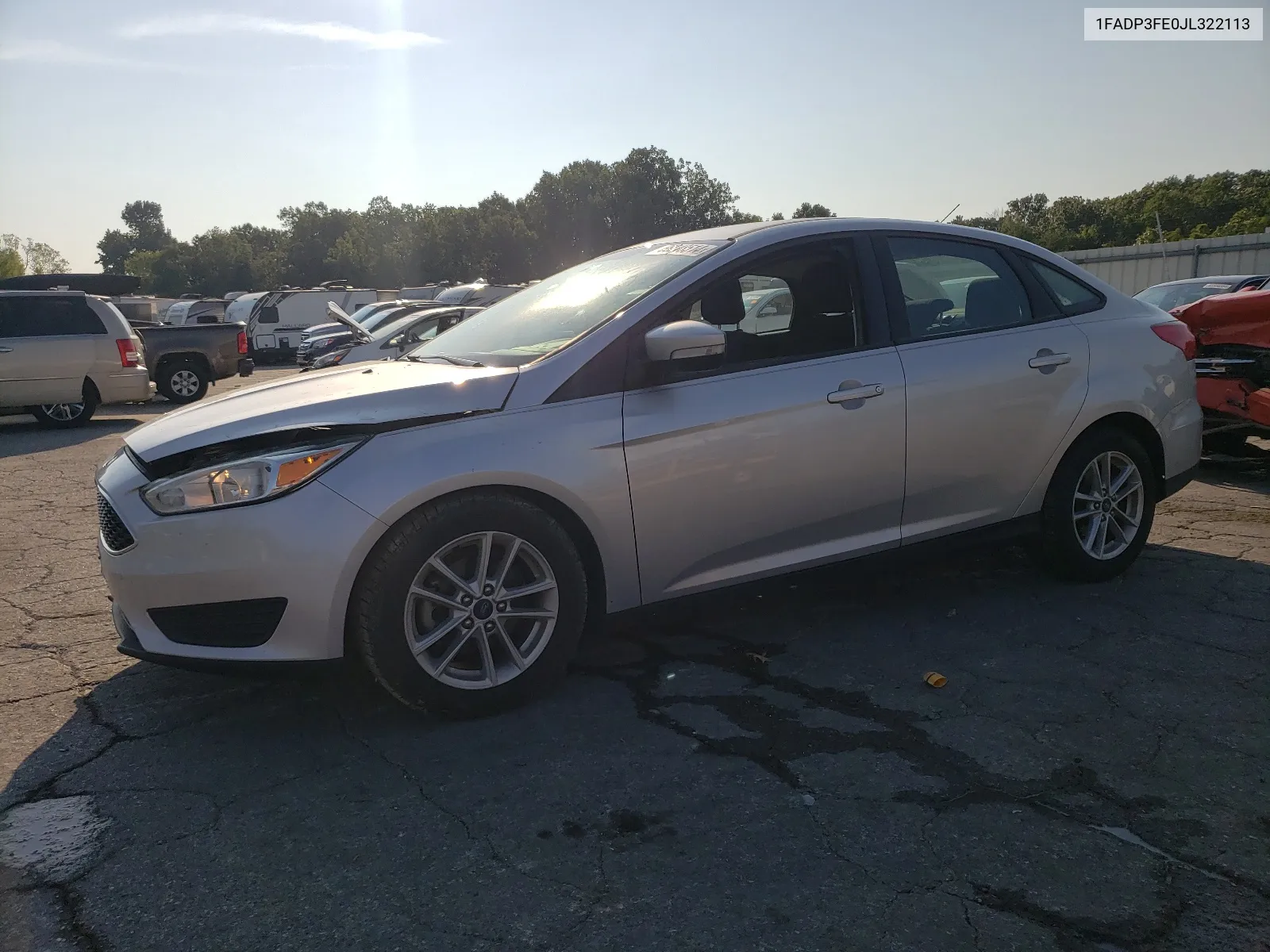 2018 Ford Focus Se VIN: 1FADP3FE0JL322113 Lot: 66248514