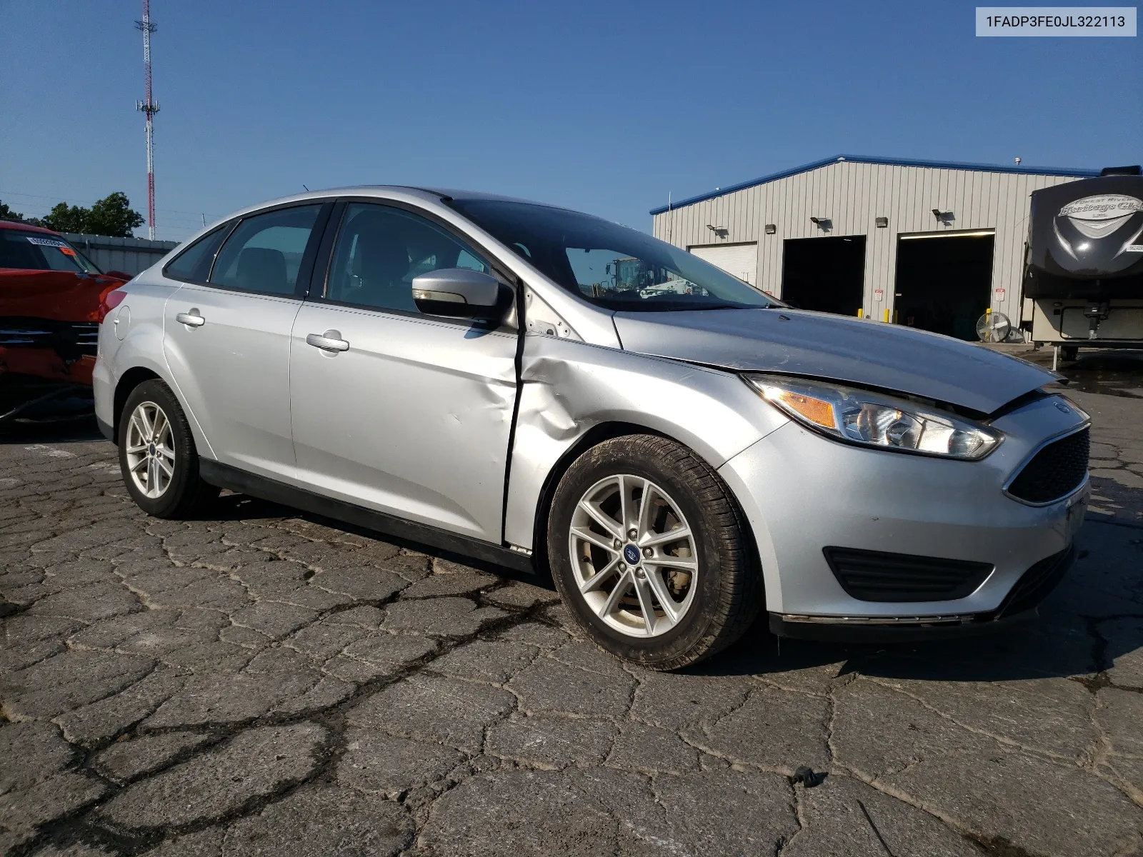 2018 Ford Focus Se VIN: 1FADP3FE0JL322113 Lot: 66248514