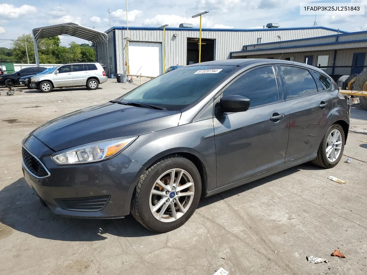 2018 Ford Focus Se VIN: 1FADP3K25JL251843 Lot: 67320794