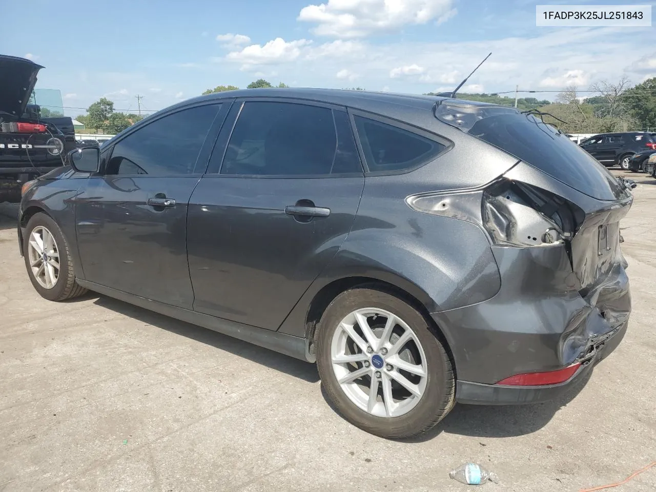 2018 Ford Focus Se VIN: 1FADP3K25JL251843 Lot: 67320794