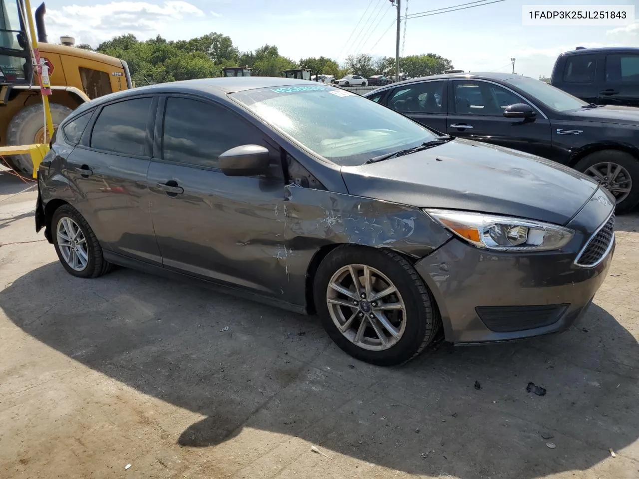 2018 Ford Focus Se VIN: 1FADP3K25JL251843 Lot: 67320794