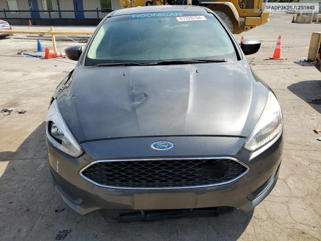 1FADP3K25JL251843 2018 Ford Focus Se