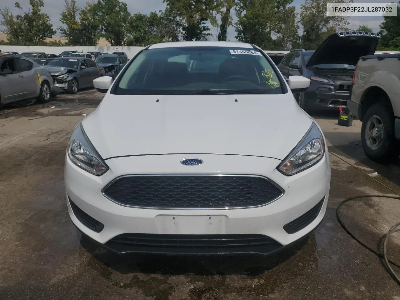 1FADP3F22JL287032 2018 Ford Focus Se