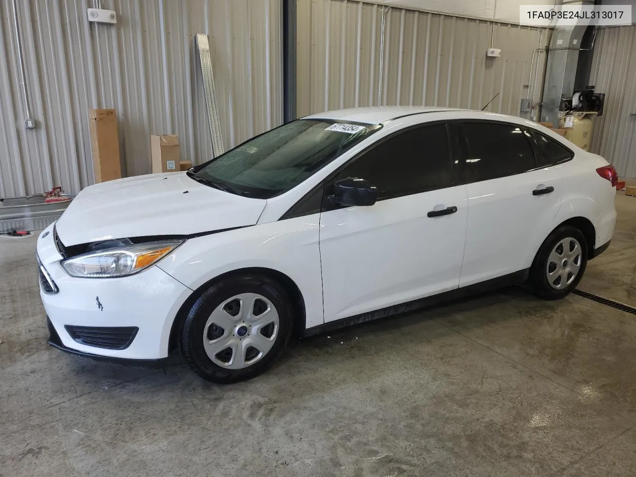 2018 Ford Focus S VIN: 1FADP3E24JL313017 Lot: 67714354