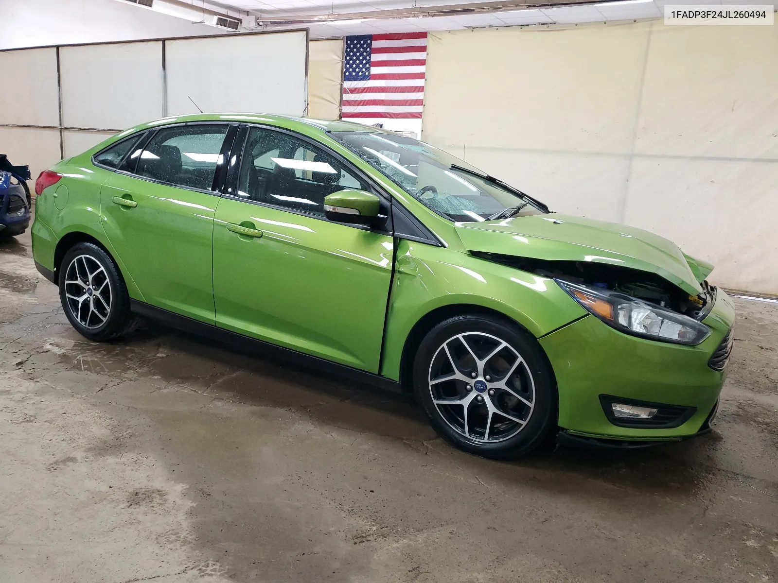 2018 Ford Focus Se VIN: 1FADP3F24JL260494 Lot: 67883124