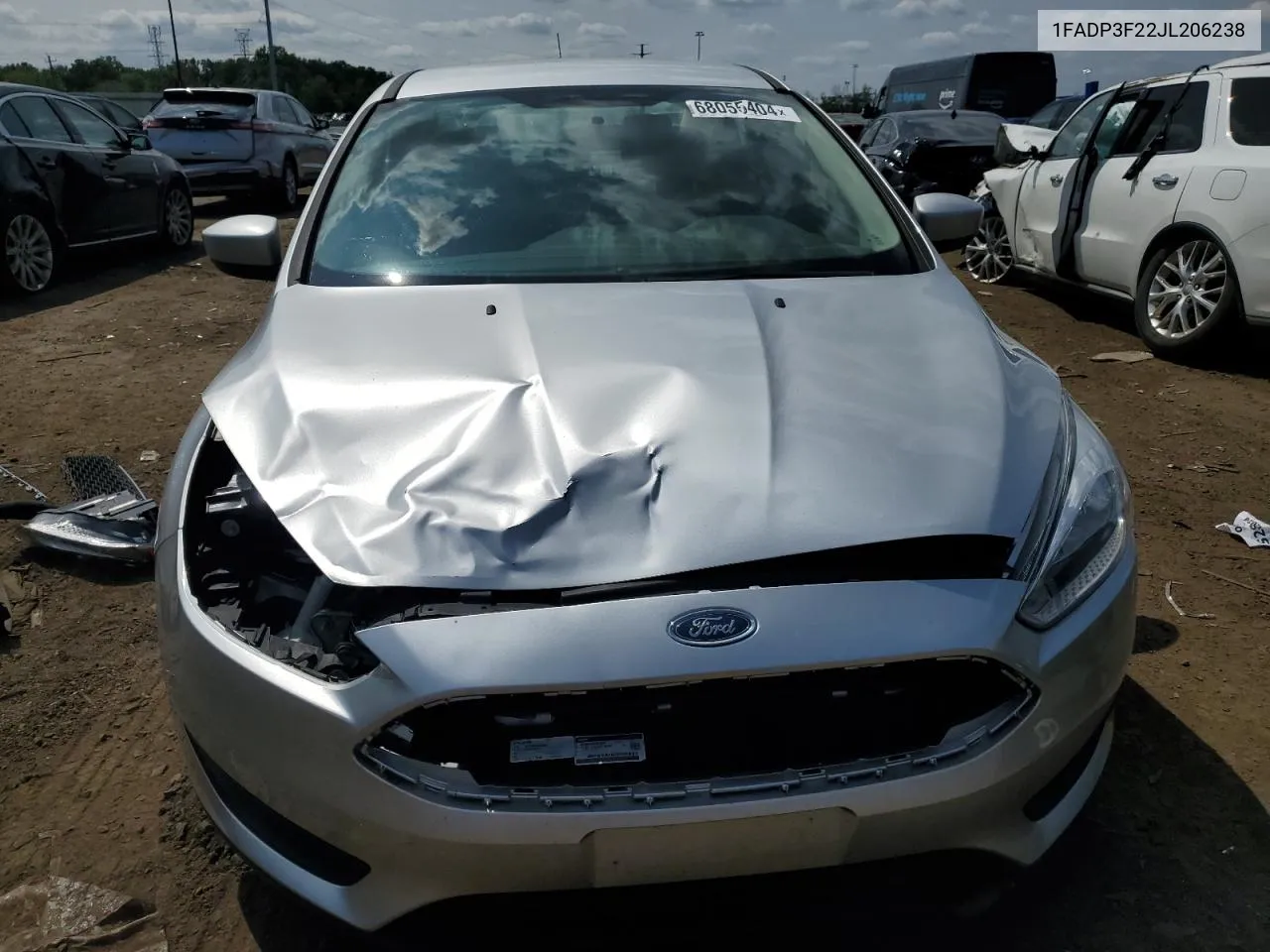 1FADP3F22JL206238 2018 Ford Focus Se