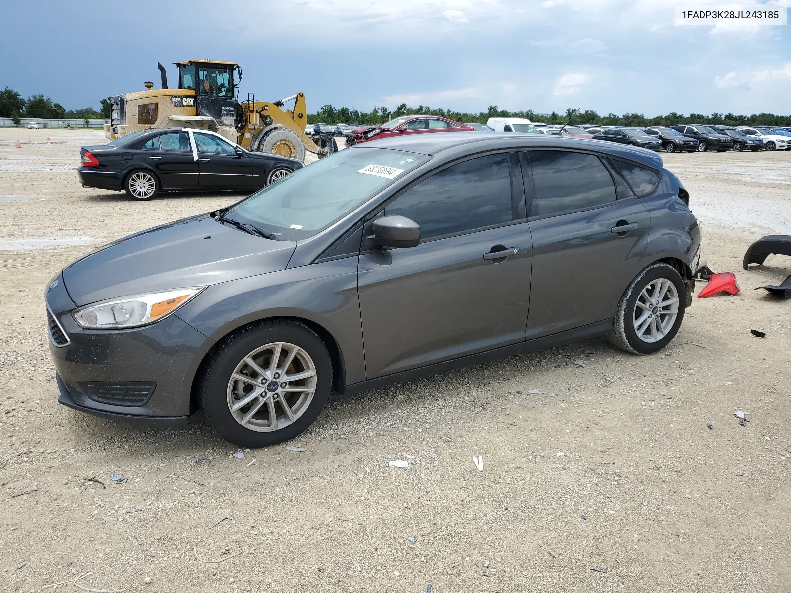 2018 Ford Focus Se VIN: 1FADP3K28JL243185 Lot: 68250694