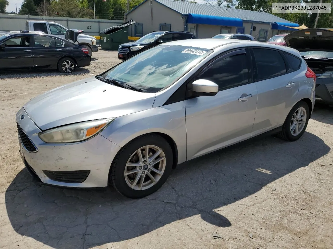 2018 Ford Focus Se VIN: 1FADP3K23JL287045 Lot: 69666434