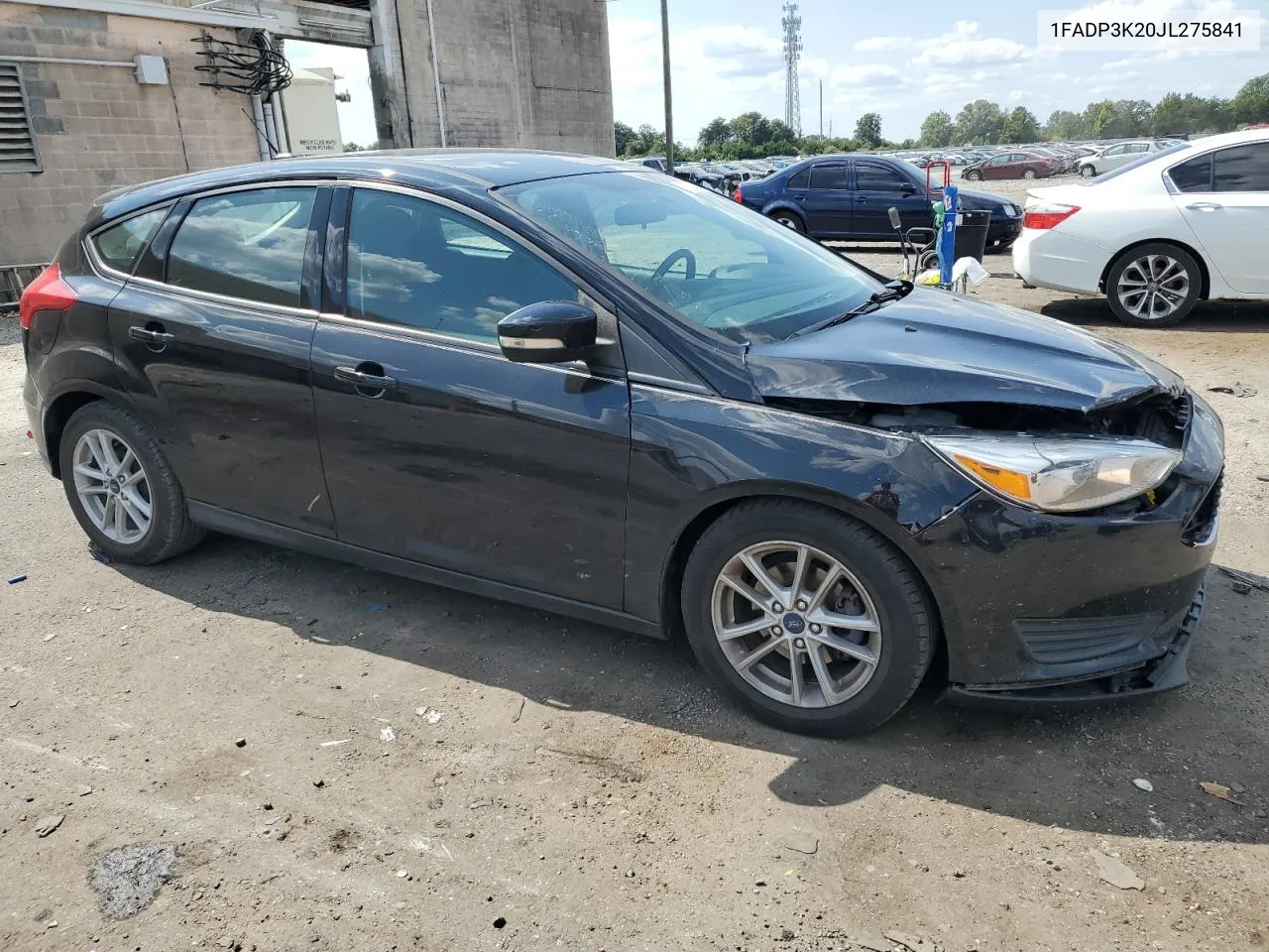 2018 Ford Focus Se VIN: 1FADP3K20JL275841 Lot: 70022404