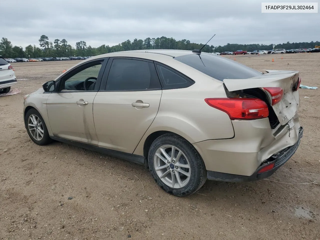 2018 Ford Focus Se VIN: 1FADP3F29JL302464 Lot: 70328124