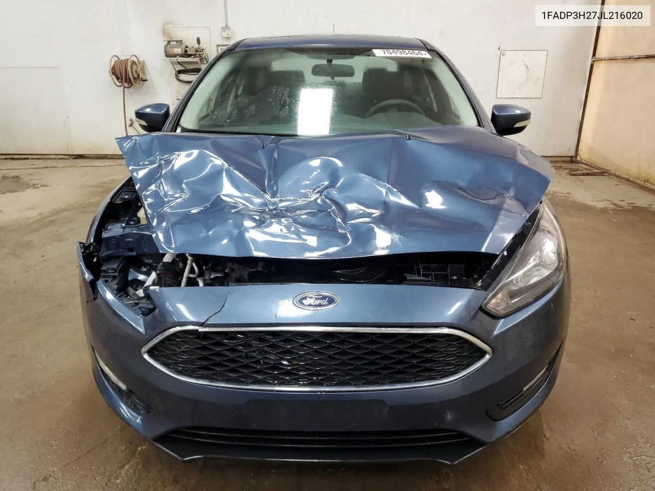 2018 Ford Focus Sel VIN: 1FADP3H27JL216020 Lot: 70498464