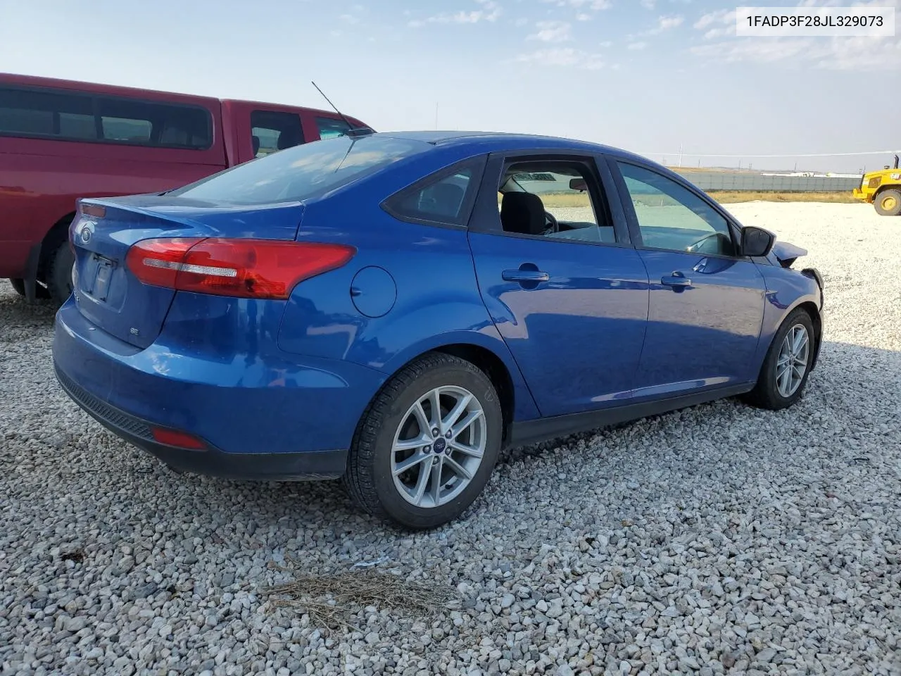 2018 Ford Focus Se VIN: 1FADP3F28JL329073 Lot: 70521344