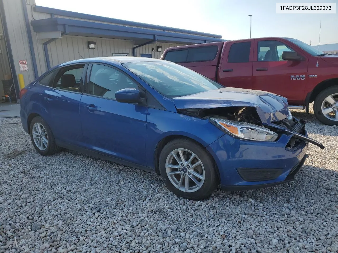 2018 Ford Focus Se VIN: 1FADP3F28JL329073 Lot: 70521344