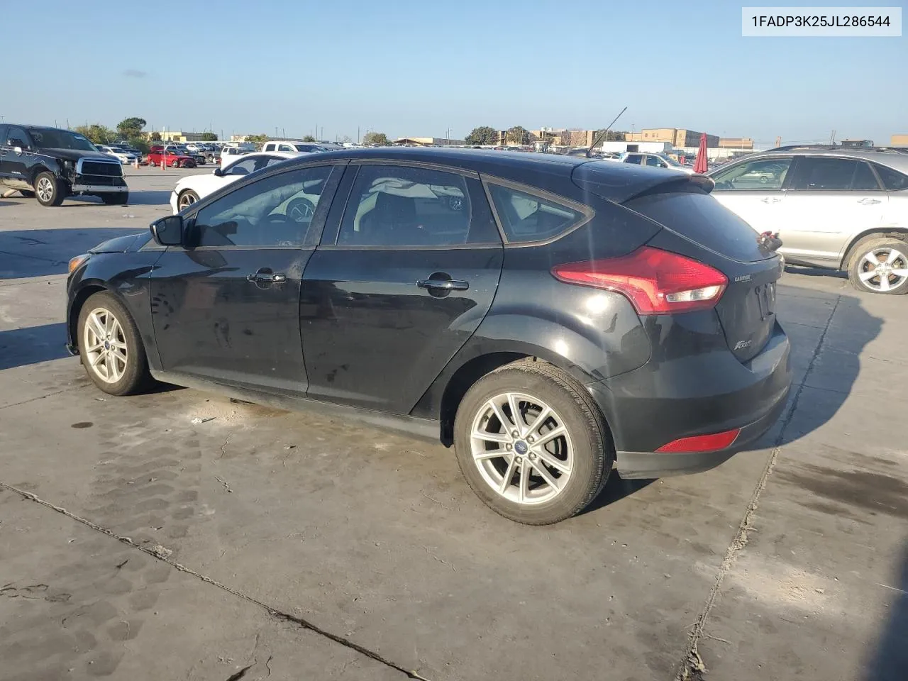 2018 Ford Focus Se VIN: 1FADP3K25JL286544 Lot: 70634974