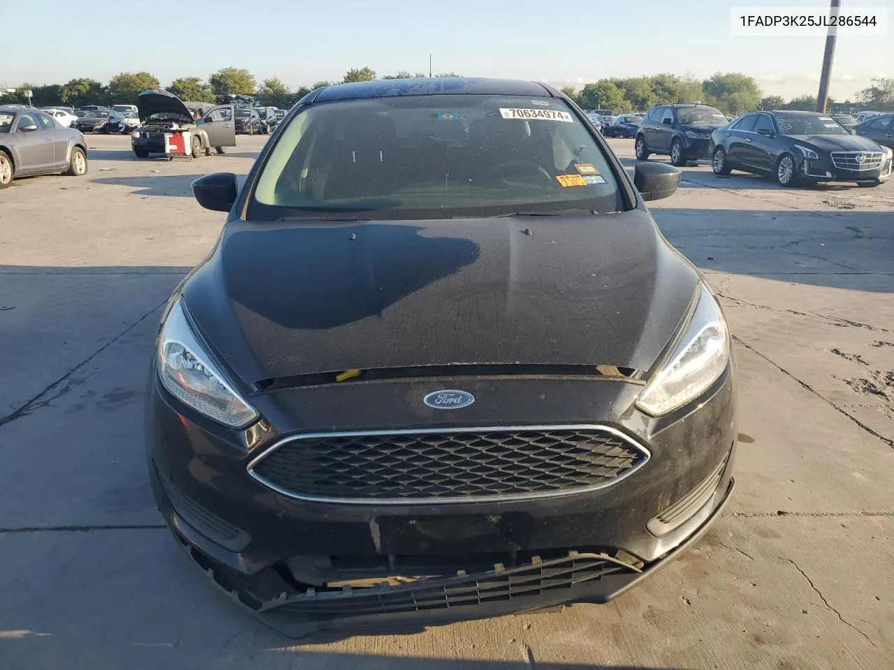 1FADP3K25JL286544 2018 Ford Focus Se