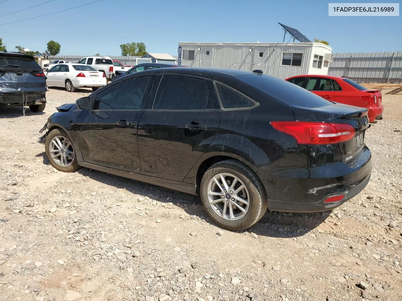 2018 Ford Focus Se VIN: 1FADP3FE6JL216989 Lot: 70762834