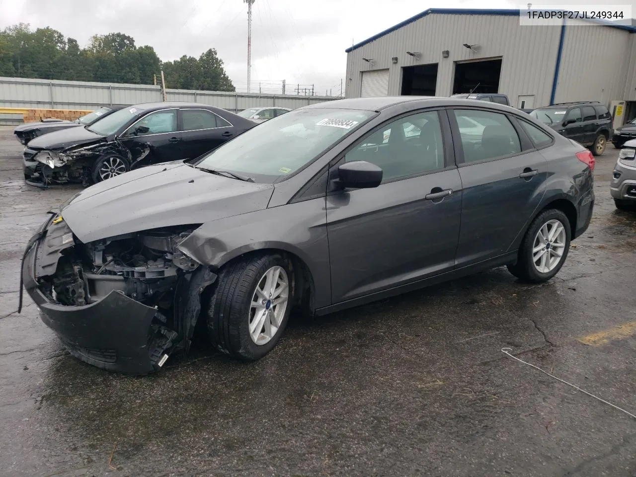 2018 Ford Focus Se VIN: 1FADP3F27JL249344 Lot: 70998934