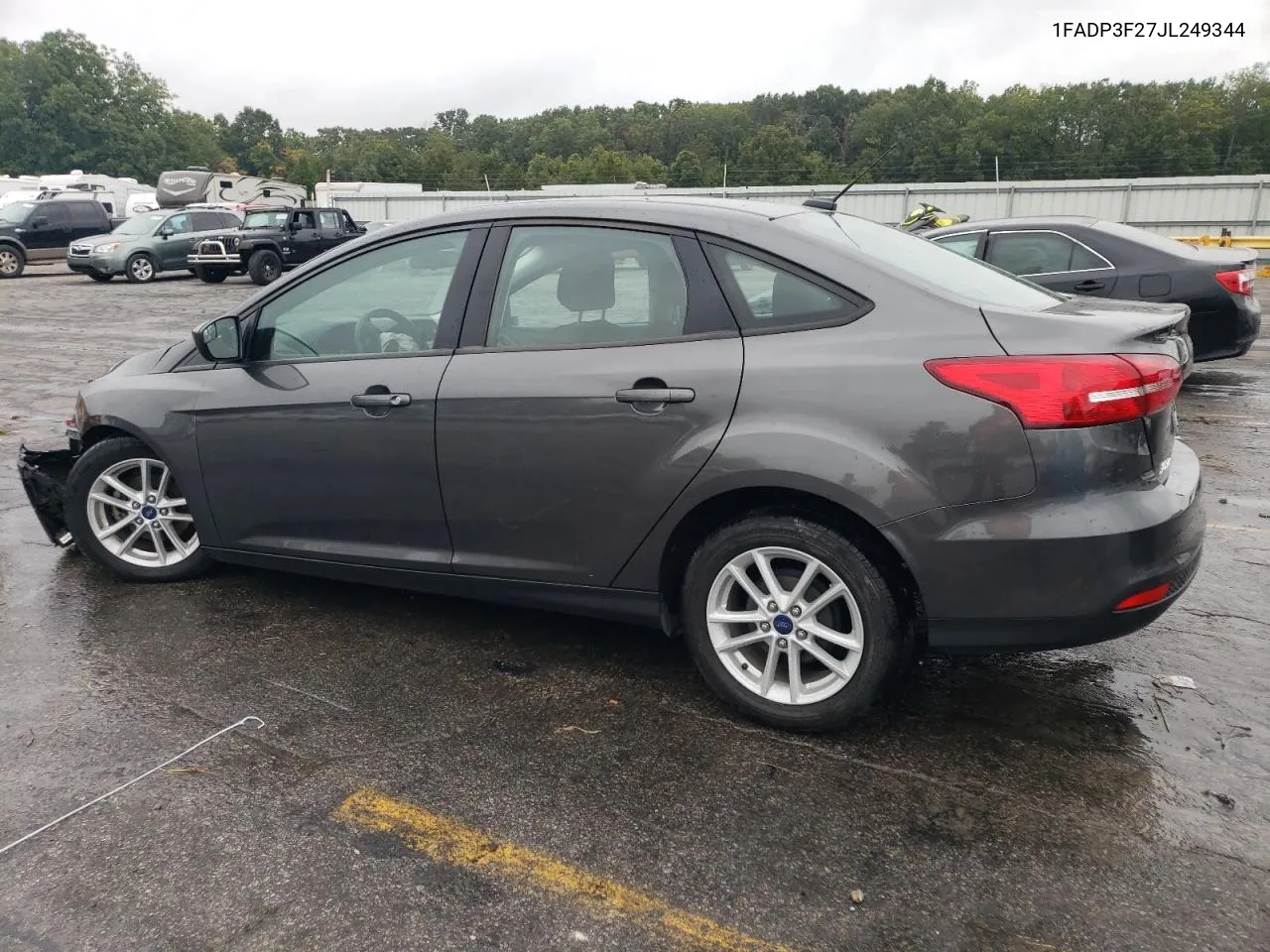 2018 Ford Focus Se VIN: 1FADP3F27JL249344 Lot: 70998934