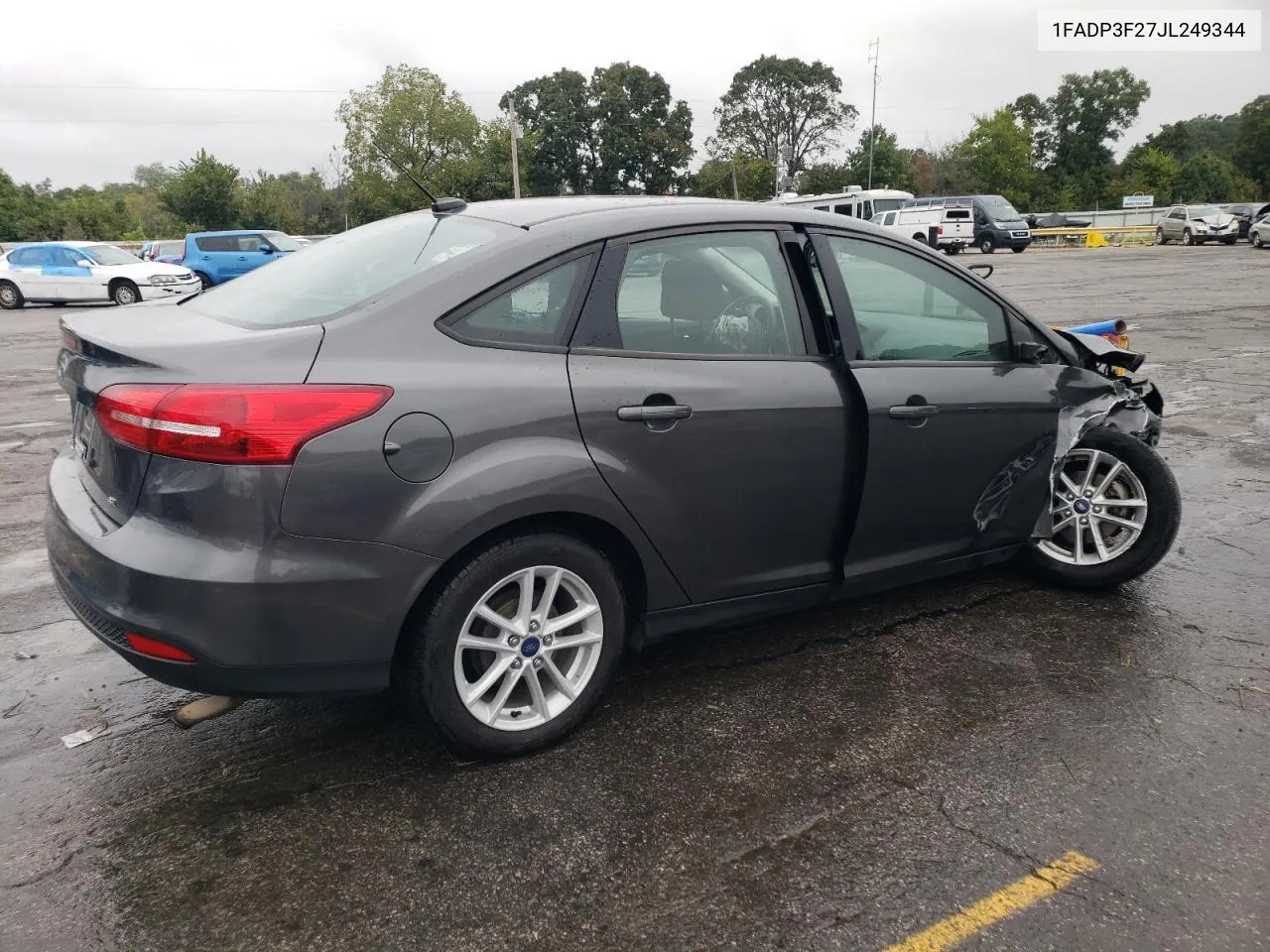 2018 Ford Focus Se VIN: 1FADP3F27JL249344 Lot: 70998934