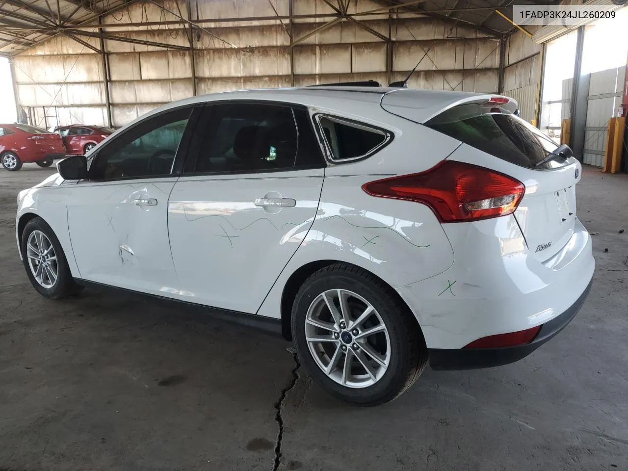 1FADP3K24JL260209 2018 Ford Focus Se