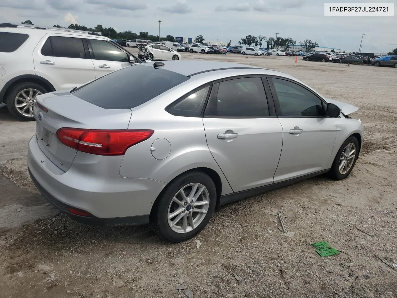 2018 Ford Focus Se VIN: 1FADP3F27JL224721 Lot: 71198274