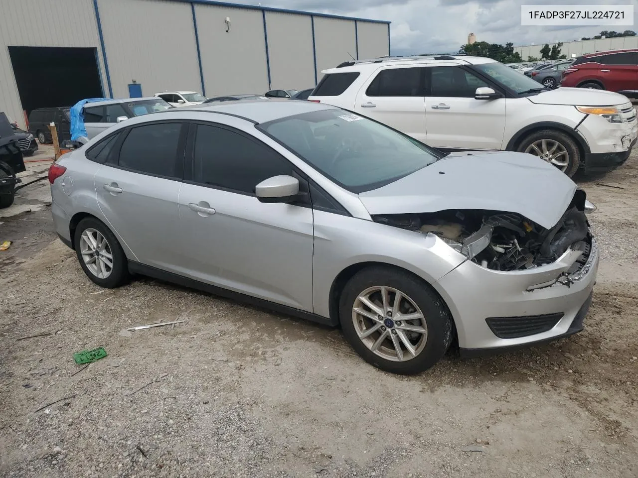 2018 Ford Focus Se VIN: 1FADP3F27JL224721 Lot: 71198274