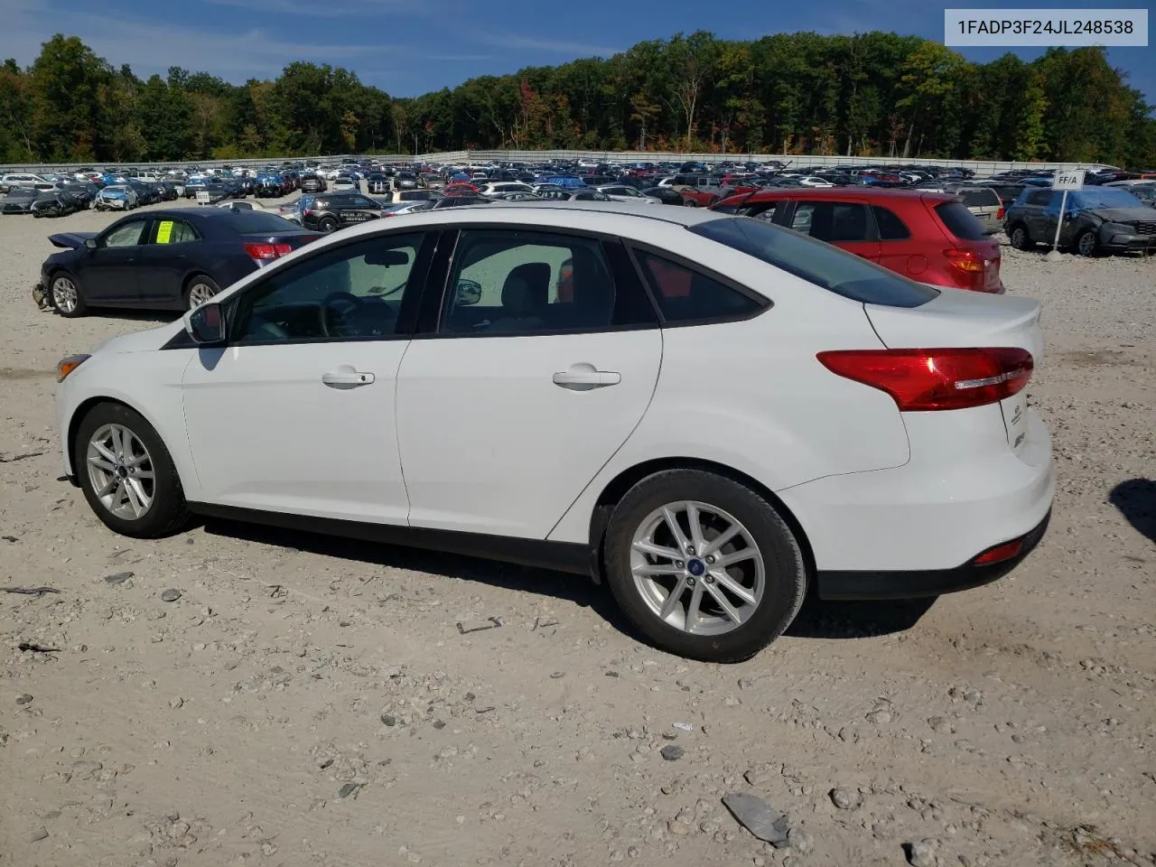 2018 Ford Focus Se VIN: 1FADP3F24JL248538 Lot: 71772144