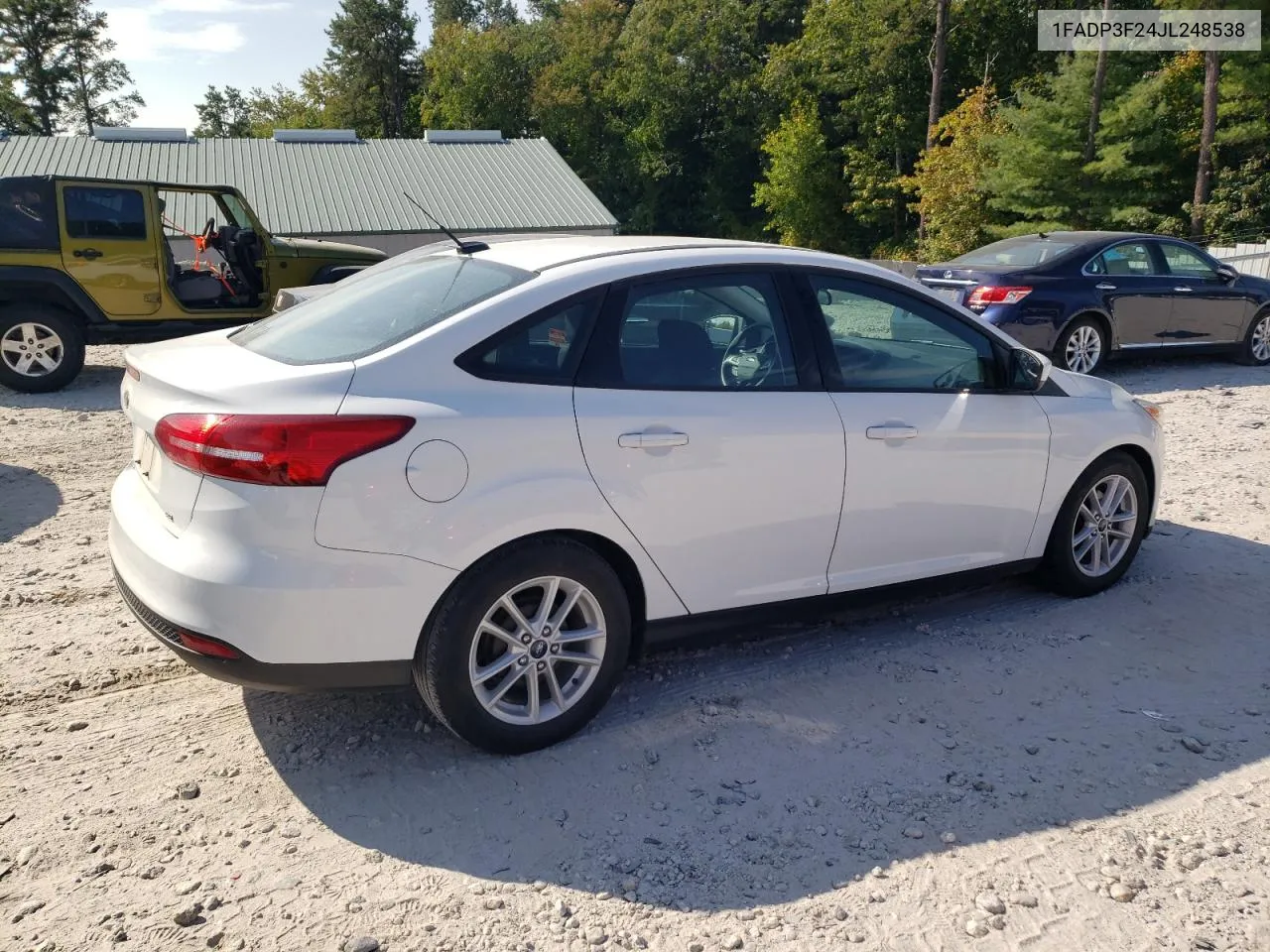 1FADP3F24JL248538 2018 Ford Focus Se