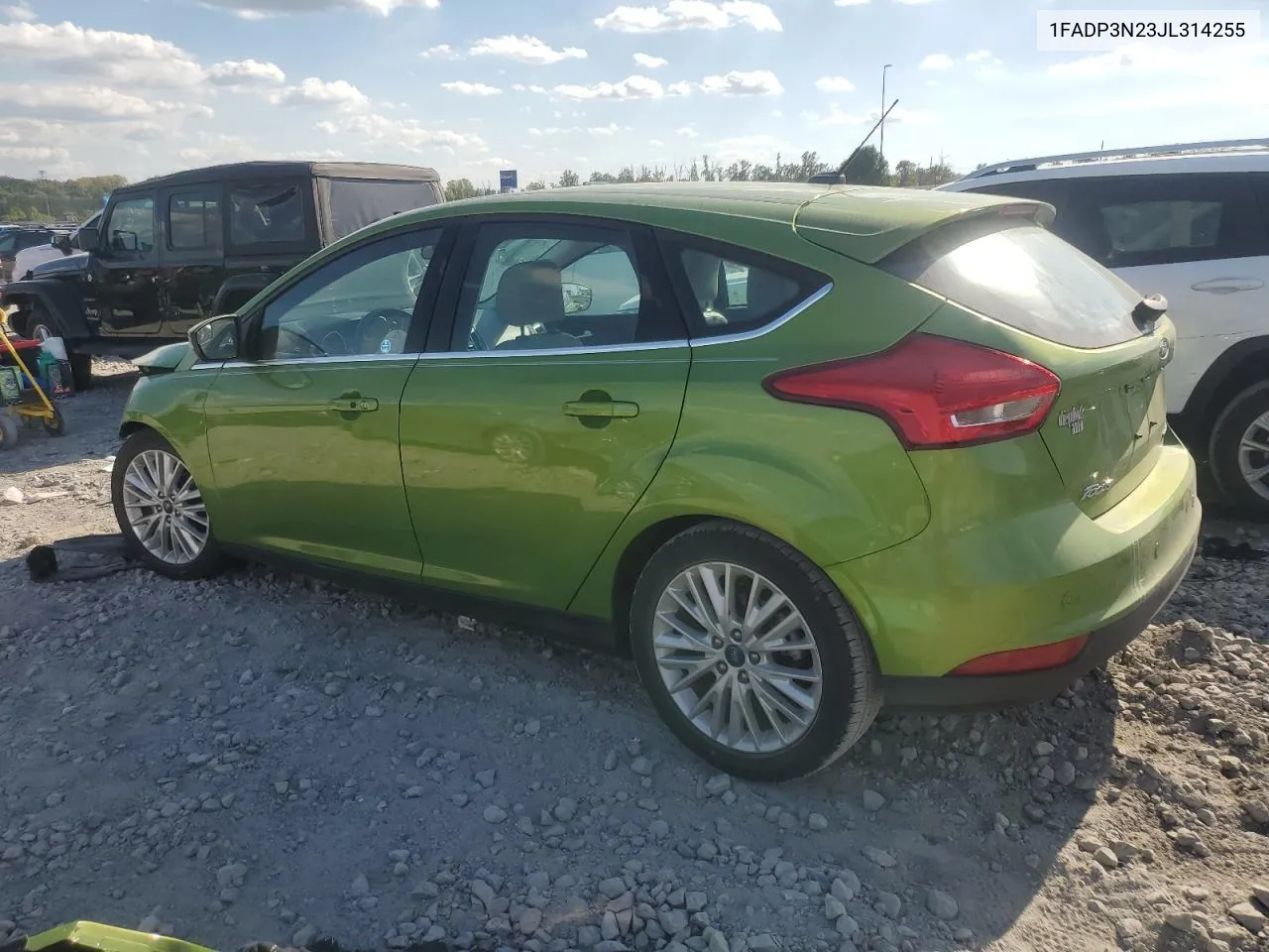 1FADP3N23JL314255 2018 Ford Focus Titanium