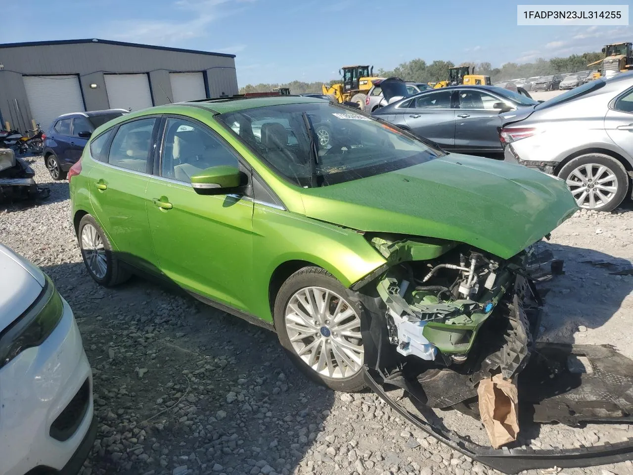 1FADP3N23JL314255 2018 Ford Focus Titanium