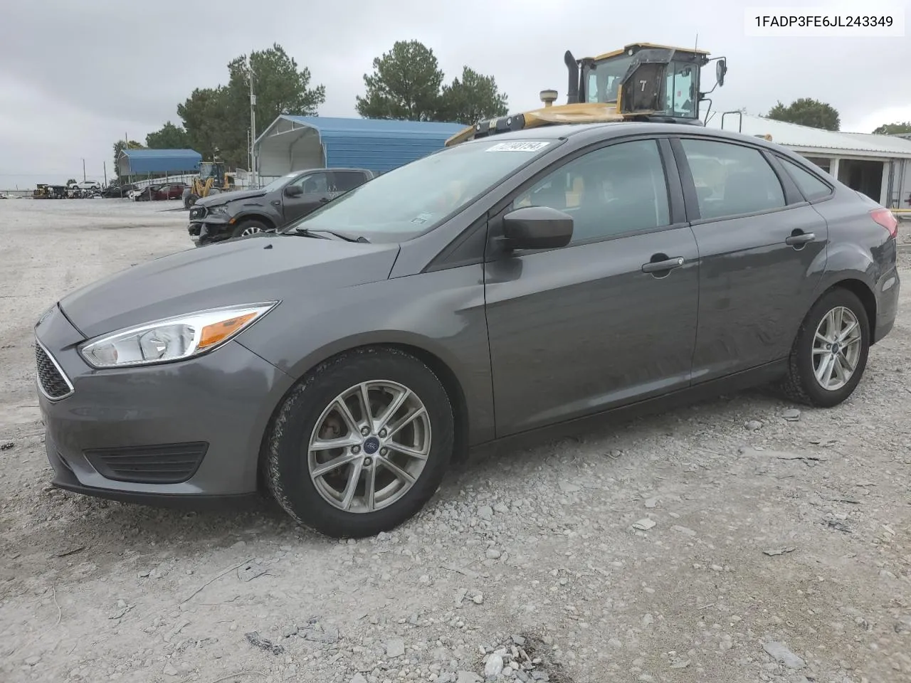 2018 Ford Focus Se VIN: 1FADP3FE6JL243349 Lot: 72748154