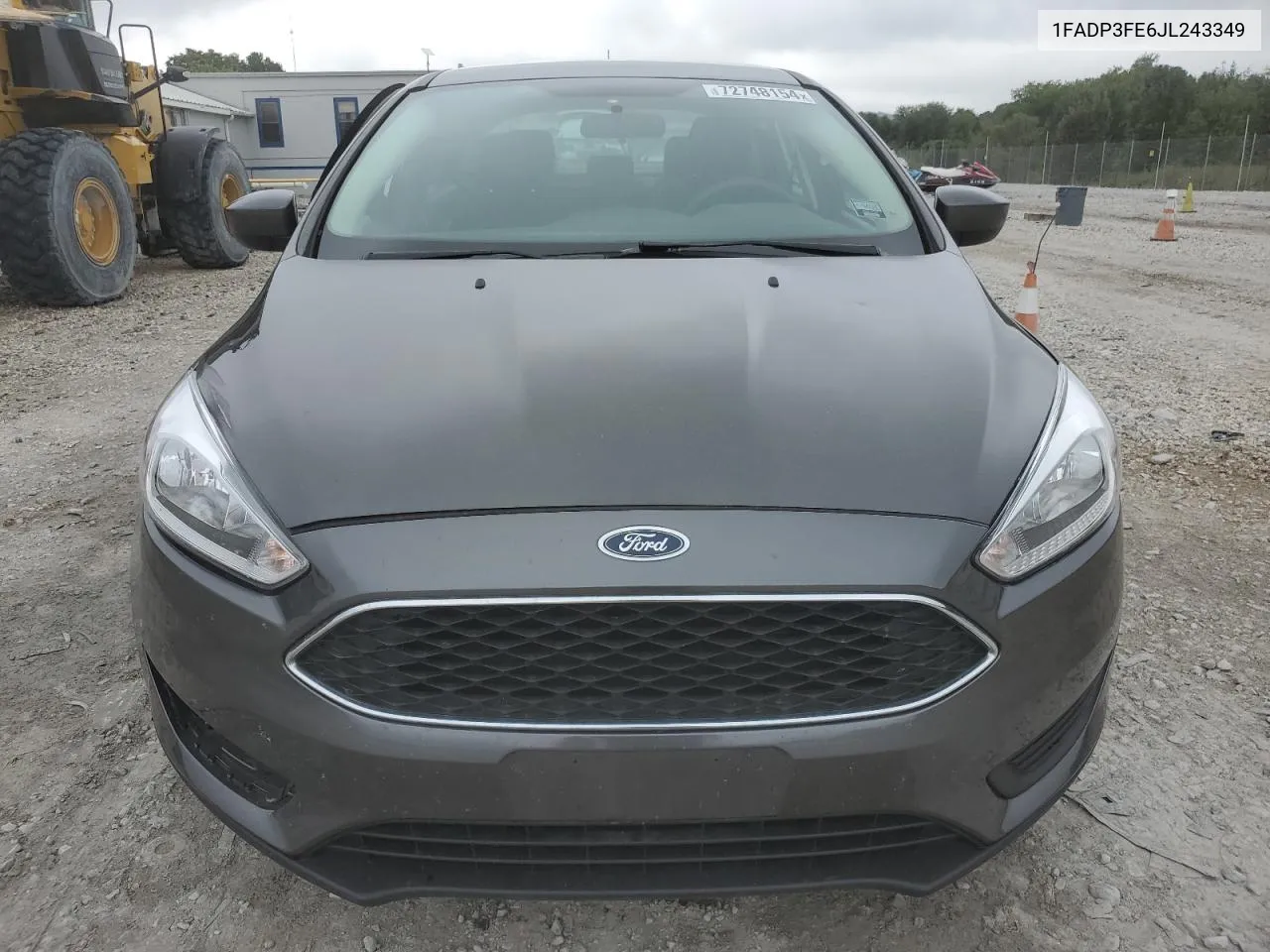 2018 Ford Focus Se VIN: 1FADP3FE6JL243349 Lot: 72748154