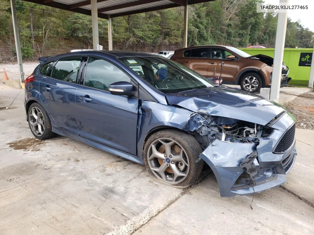 2018 Ford Focus St VIN: 1FADP3L93JL277465 Lot: 73132704