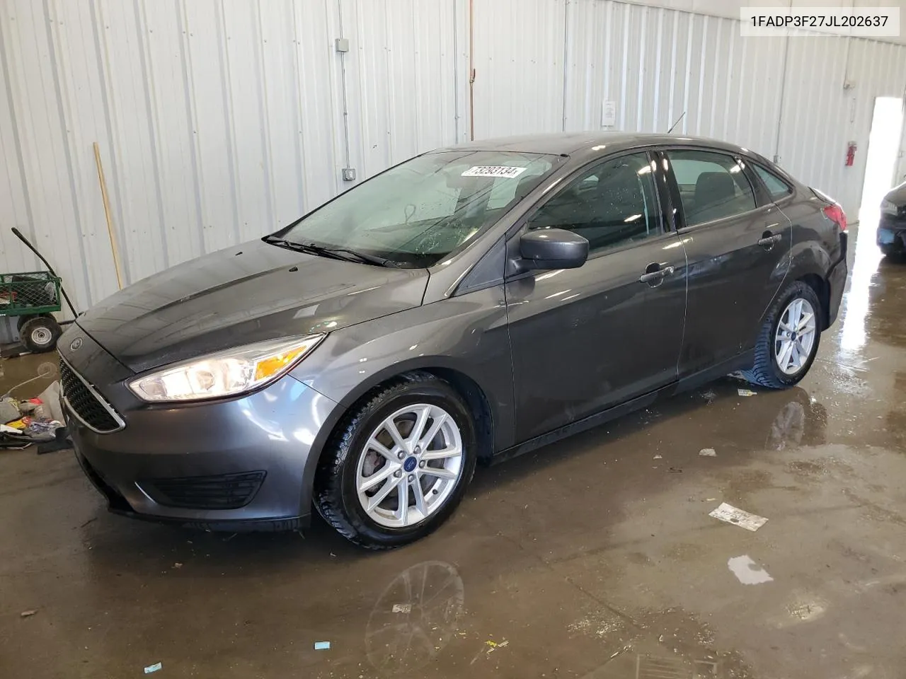 2018 Ford Focus Se VIN: 1FADP3F27JL202637 Lot: 73293134