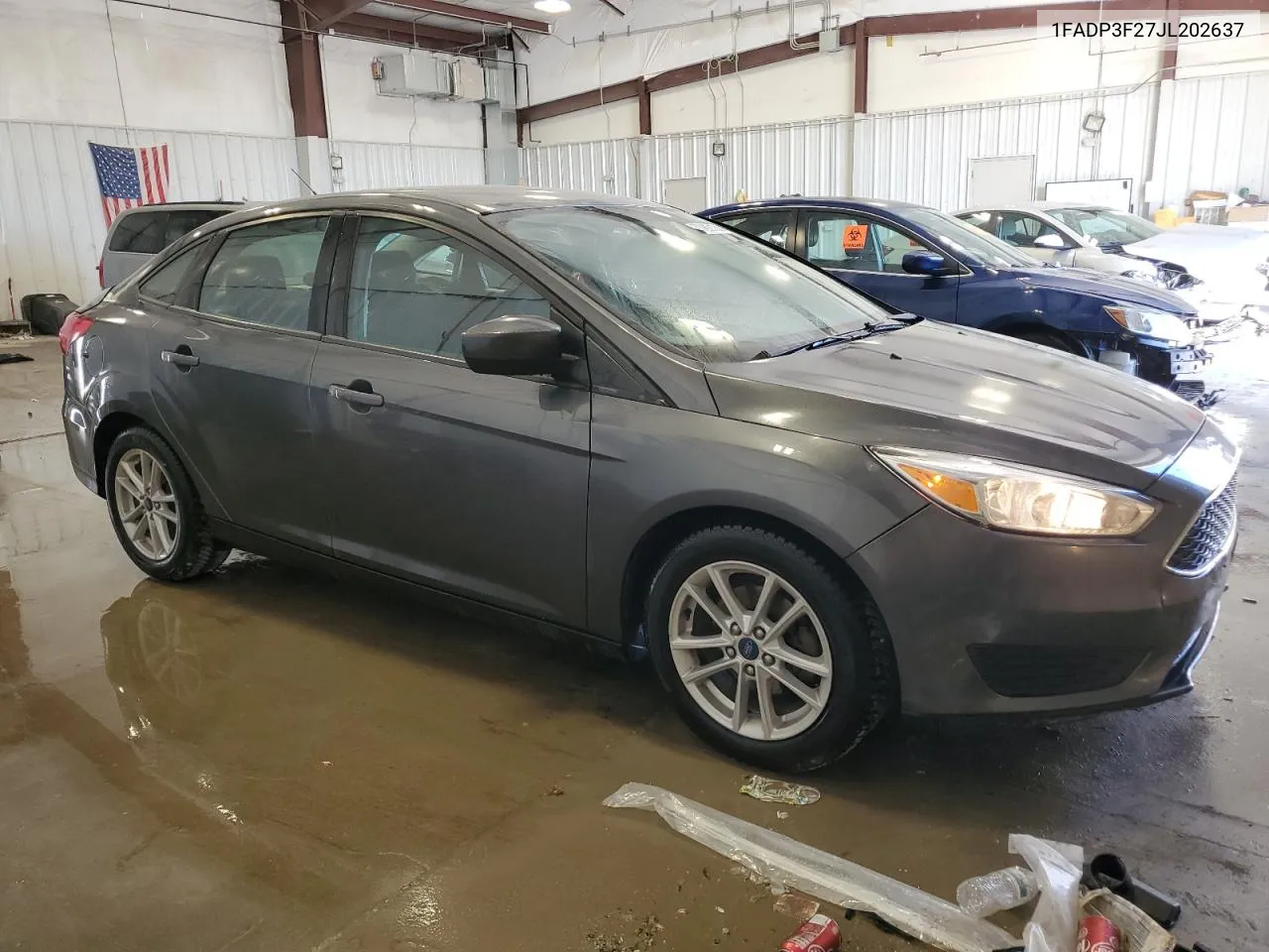 2018 Ford Focus Se VIN: 1FADP3F27JL202637 Lot: 73293134