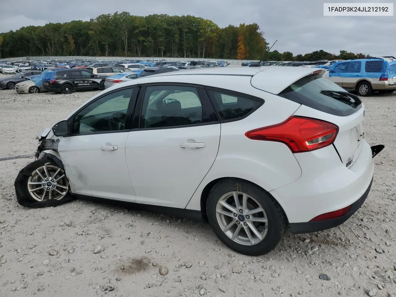 2018 Ford Focus Se VIN: 1FADP3K24JL212192 Lot: 73636554