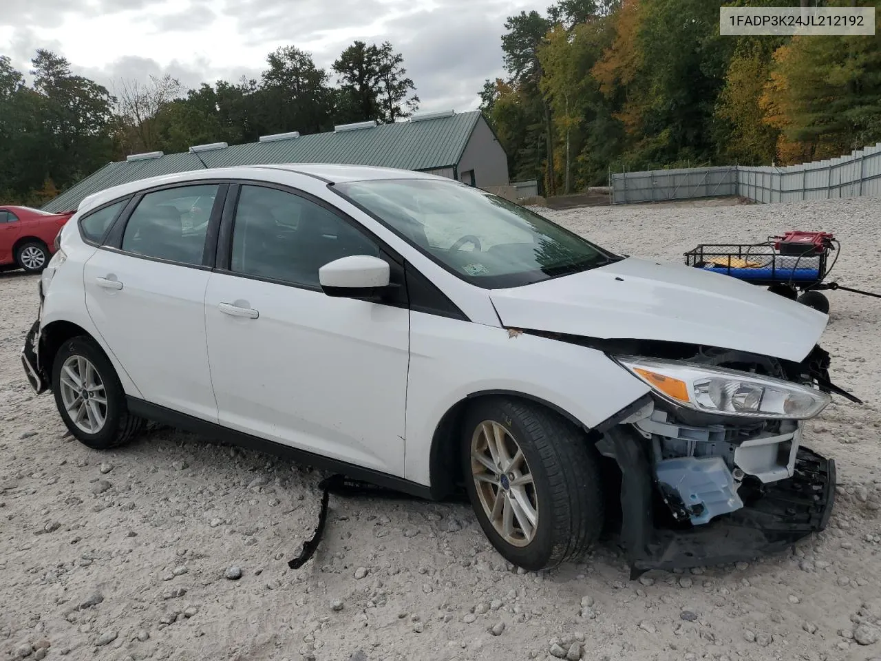 2018 Ford Focus Se VIN: 1FADP3K24JL212192 Lot: 73636554