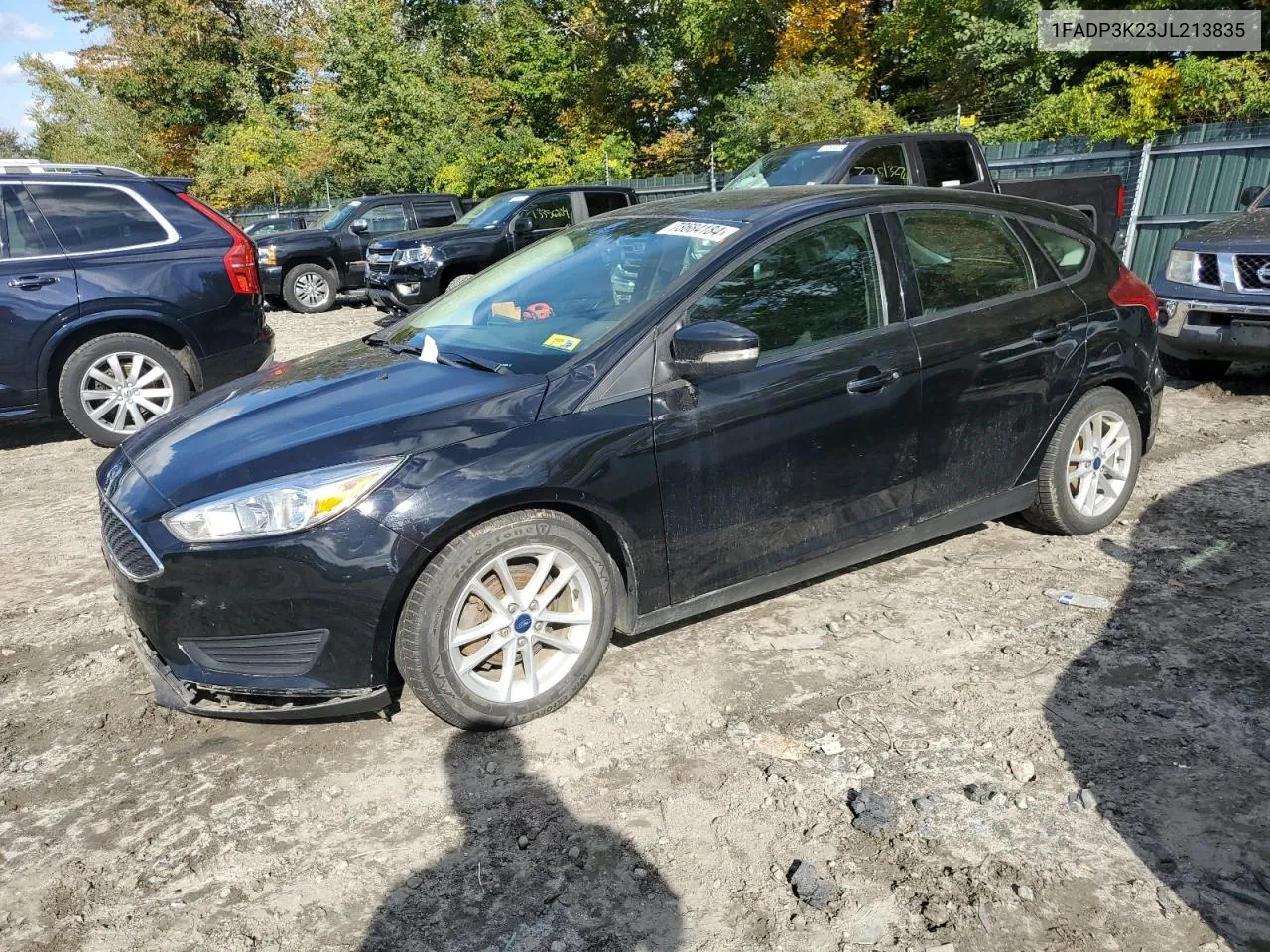 1FADP3K23JL213835 2018 Ford Focus Se