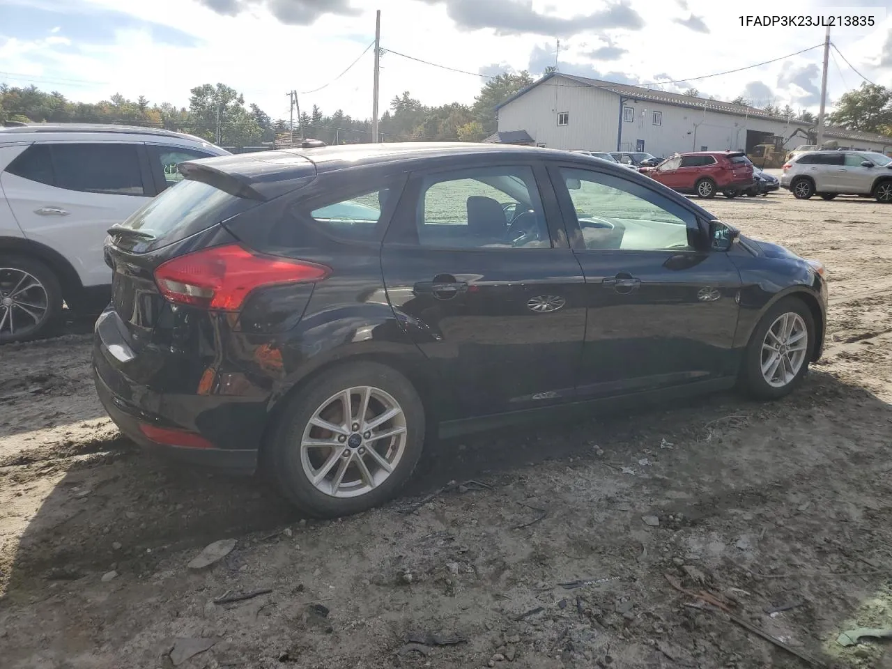 2018 Ford Focus Se VIN: 1FADP3K23JL213835 Lot: 73684184