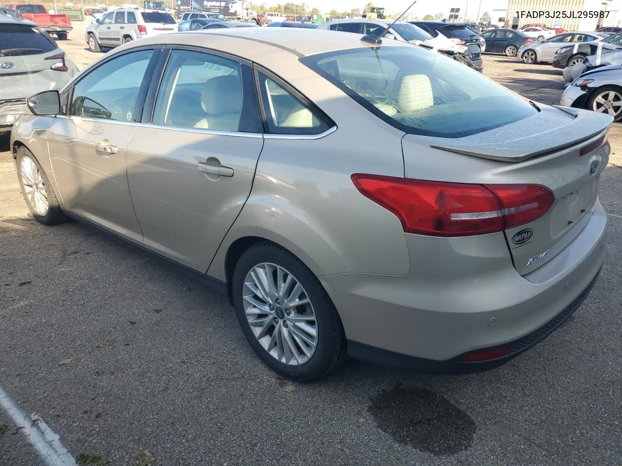 2018 Ford Focus Titanium VIN: 1FADP3J25JL295987 Lot: 73921824