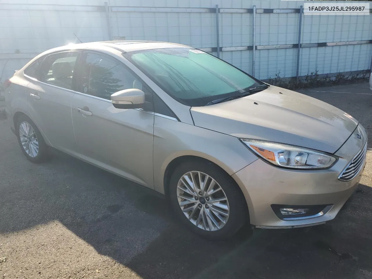 2018 Ford Focus Titanium VIN: 1FADP3J25JL295987 Lot: 73921824